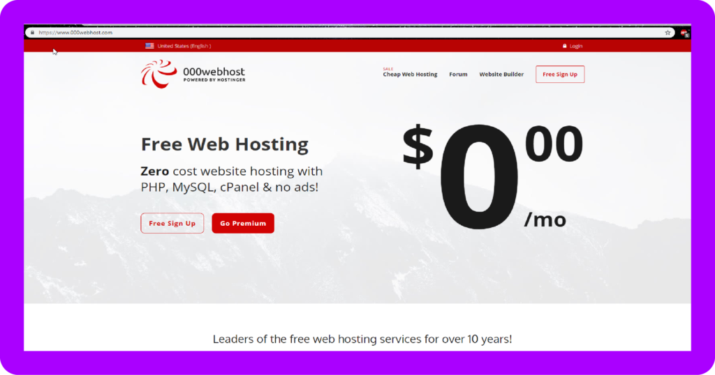 Free 000webhost