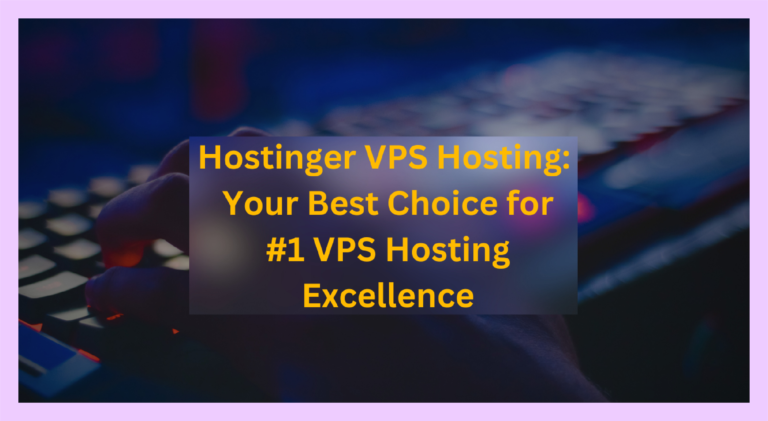 Hostinger VPS Hosting