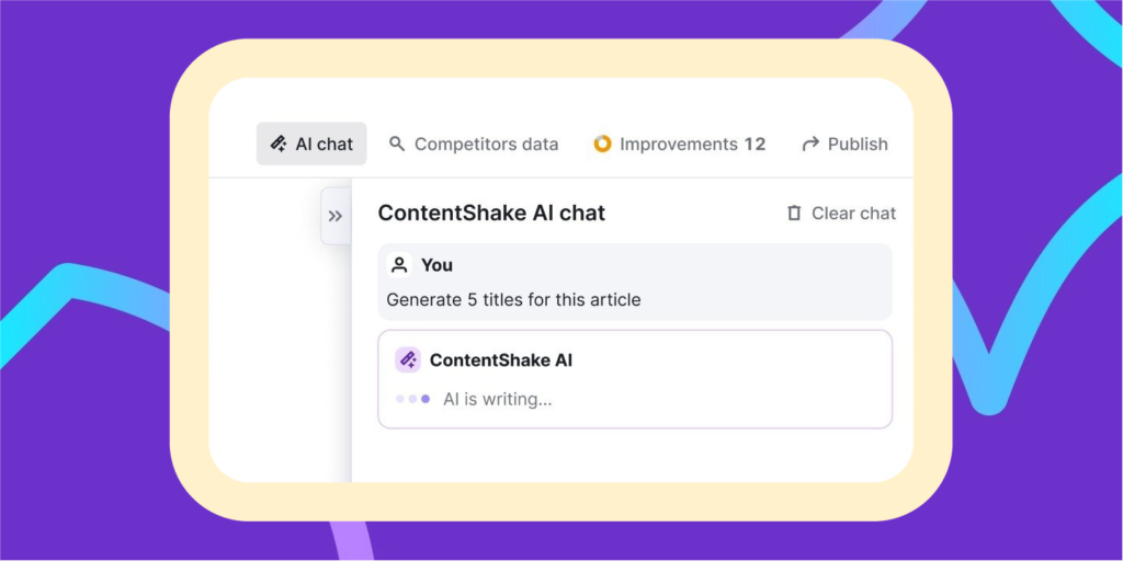 Semrush ContentShake AI 