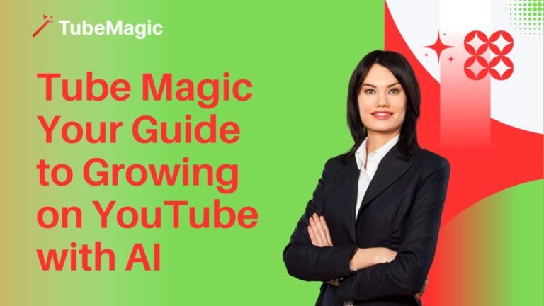 Tube Magic Your Guide to Growing on YouTube with AI